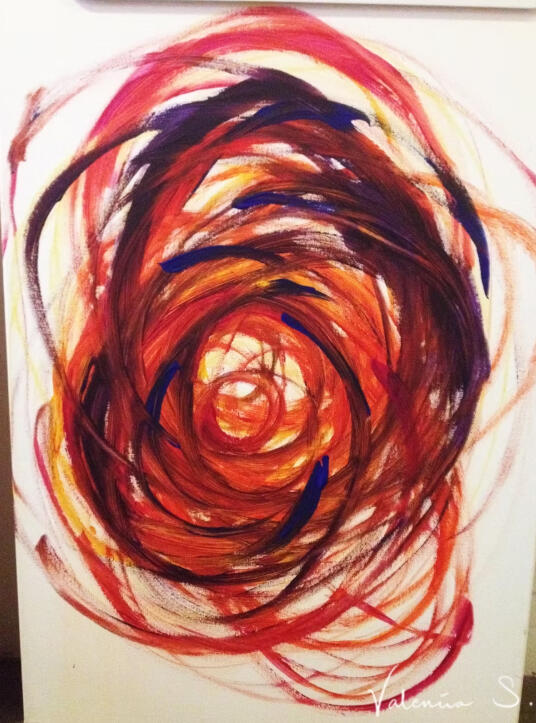 Chaos, Painted while Dancing (Singapore, 2013)